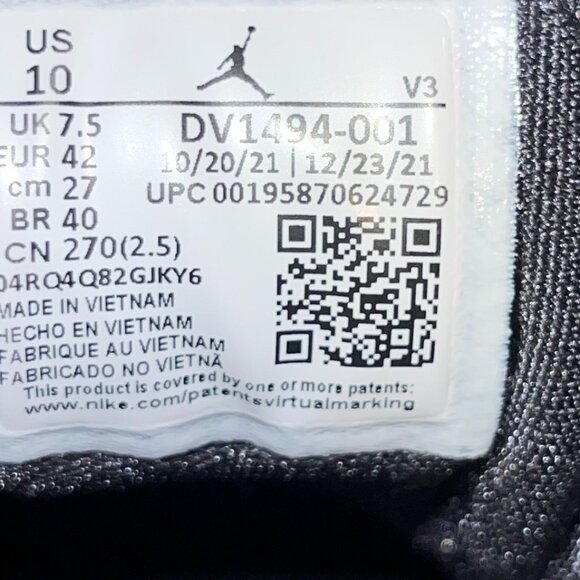 Jordan 1 Low SE Elevate Removable Beads Women's size 10 - DV1494-001 - Picture 8 of 8